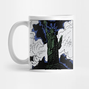 Statue of Liberty cartoon Mug